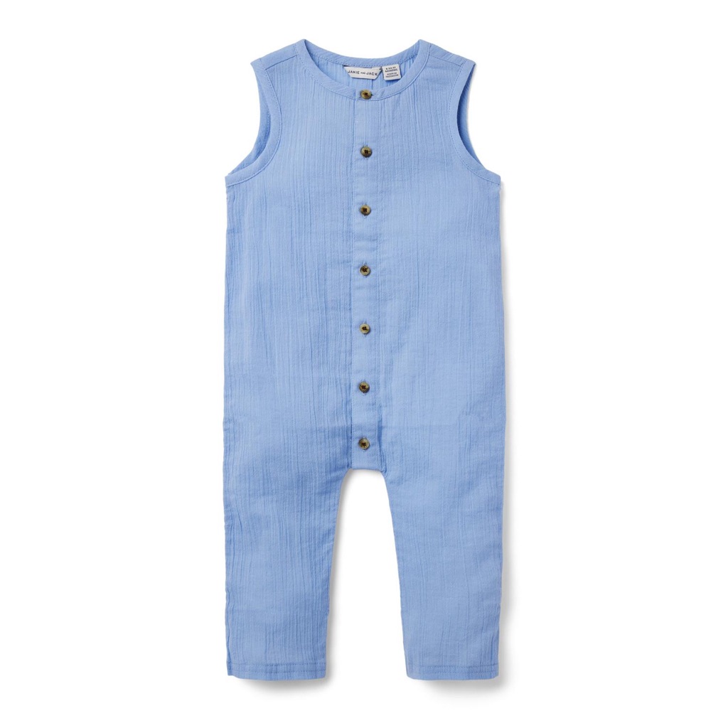 Janie And Jack Baby Sheer Gauze One-Piece